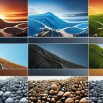 부르키나파소의 민속 공예품 및 전통 시장 - Here are three detailed image generation prompts in English, based on the provided text: